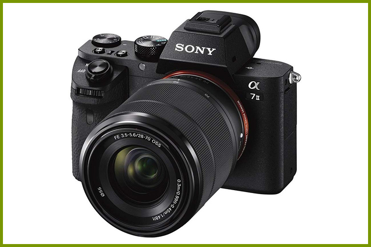Sony Alpha a7IIK Mirrorless with 28-70mm Lens; Courtesy Amazon