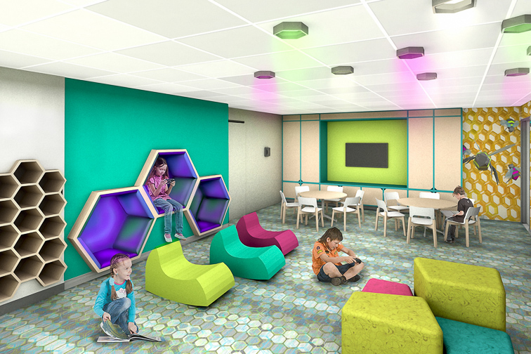 Celebrity Cruises kids club; Courtesy Celebrity Cruises