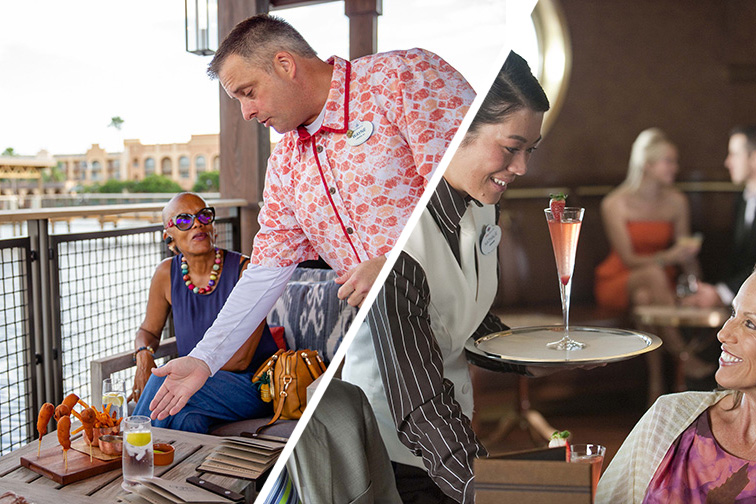 Courtesy of Disney Service at Disney World and Disney Cruise Line