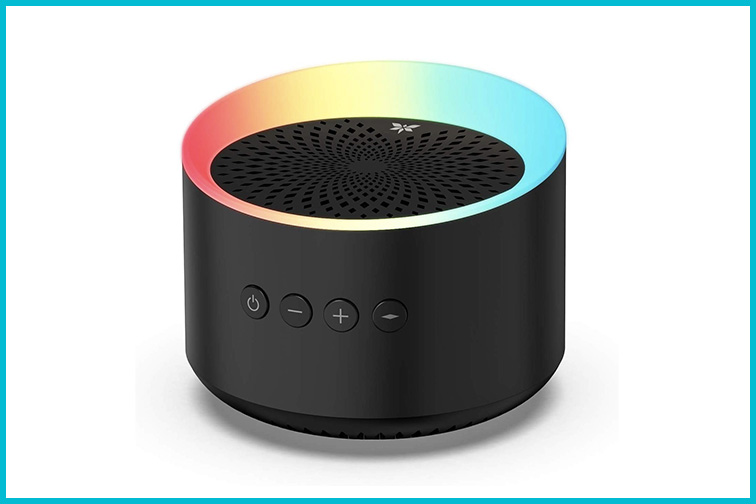 Axloie Portable Bluetooth Speaker with Colorful Lights; Courtesy Amazon