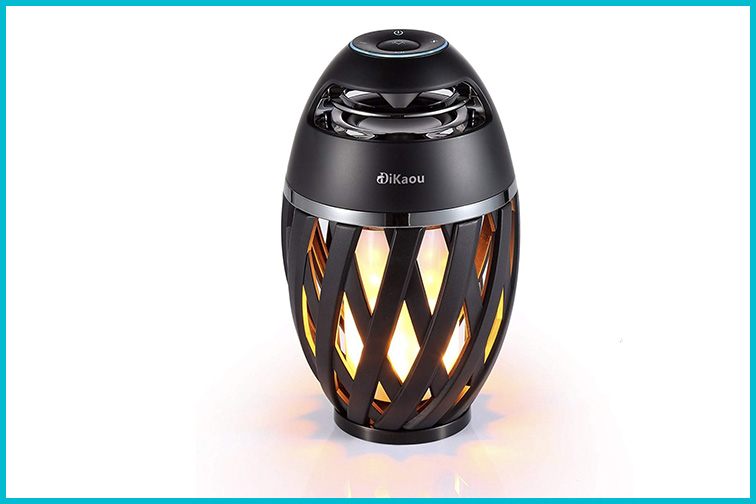 DIKAOU LED Flame Bluetooth Speaker; Courtesy Amazon