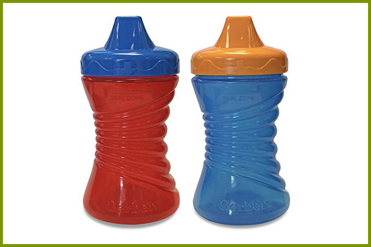 Fun Grips Hard Spout Sippy Cup by NUK Gerber; Courtesy Amazon