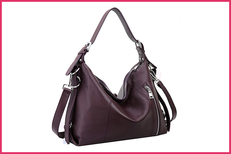 Heshe Vintage Women’s Leather Handbags Tote Bag
; Courtesy Amazon