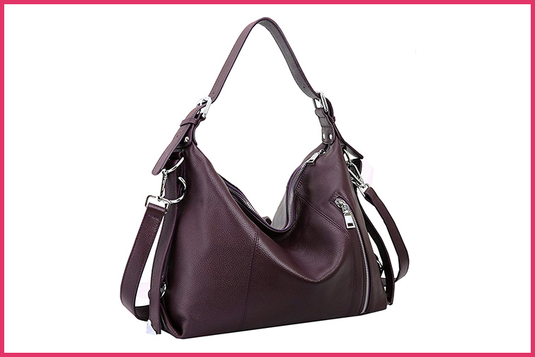 Courtesy Amazon Heshe Vintage Women’s Leather Handbags Tote Bag
; Courtesy Amazon