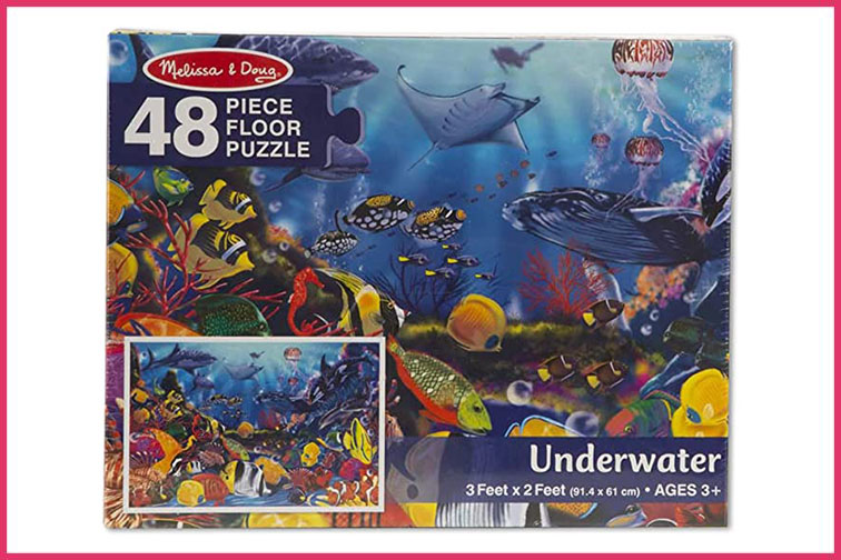 Underwater Puzzle; Courtesy of Amazon