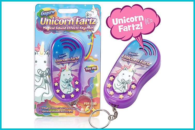 Unicorn Fartz Magical Fart Noise Maker; Courtesy Amazon