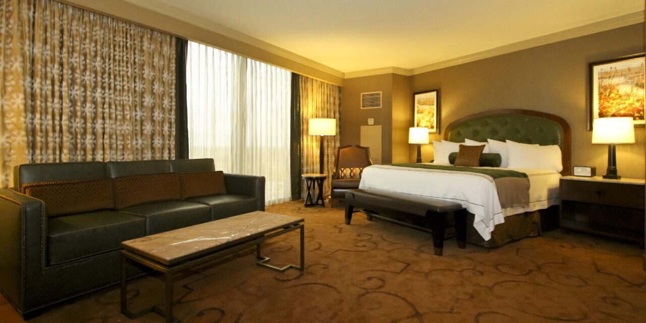 Suite at L’Auberge Casino Resort Lake Charles; Courtesy of L’Auberge Casino Resort Lake Charles