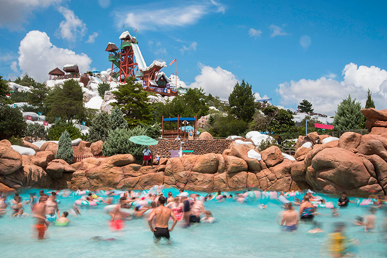 Blizzard Beach - Walt Disney World, Orlando; Courtesy Disney