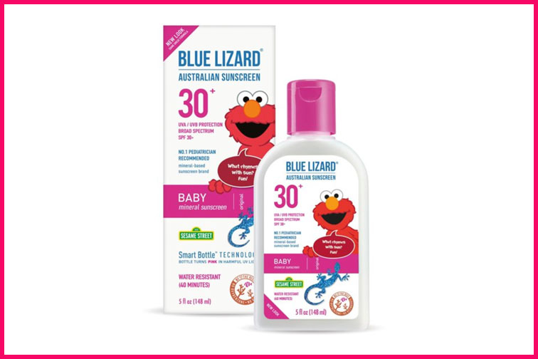 Blue Lizard Baby Sunscreen; Courtesy of Amazon 