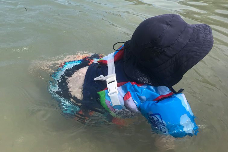 Body Glove Paddle Pals Swim Vest; Courtesy of Courtney Elko
