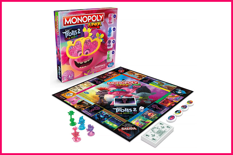 Monopoly Junior Game: DreamWorks Trolls World Tour Edition; Courtesy Target