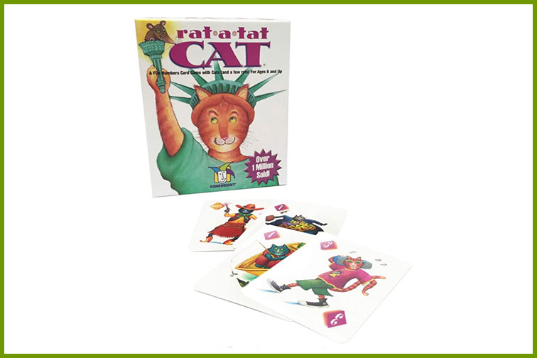 Rat a Tat Cat Family Card Game; Courtesy of Amazon 
