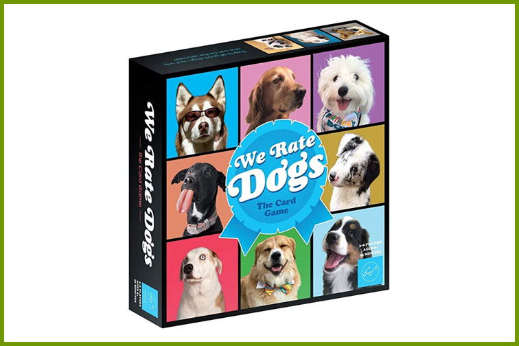 We Rate Dogs Family Card Game; Courtesy of Amazon