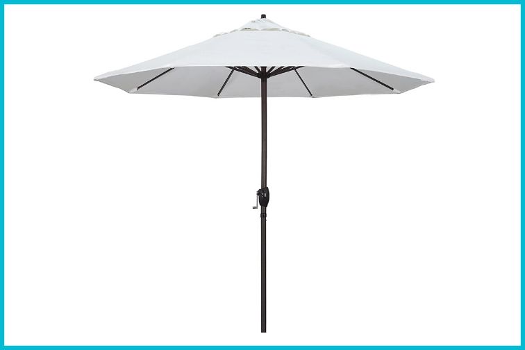Courtesy of Amazon California Aluminum Market Umbrella