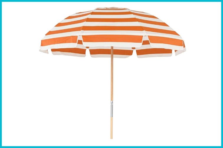 Frankford Beach Umbrella; Courtesy of Amazon Frankford Beach Umbrella