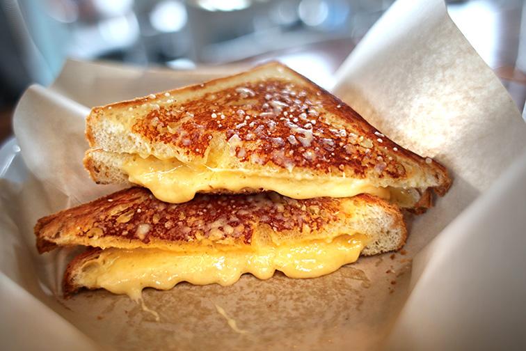 grilled cheese; Courtesy N K/Shutterstock