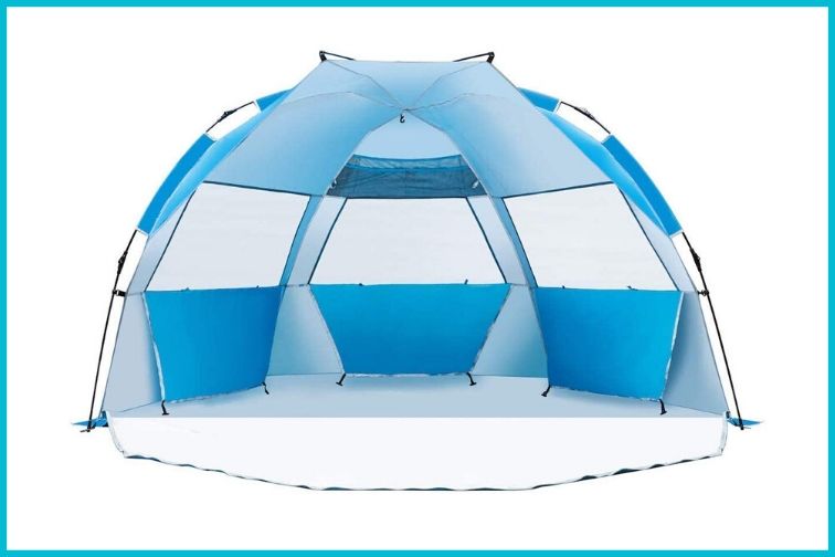 iCorer Beach Tent; Courtesy of Amazon iCorer Beach Tent; Courtesy of Amazon