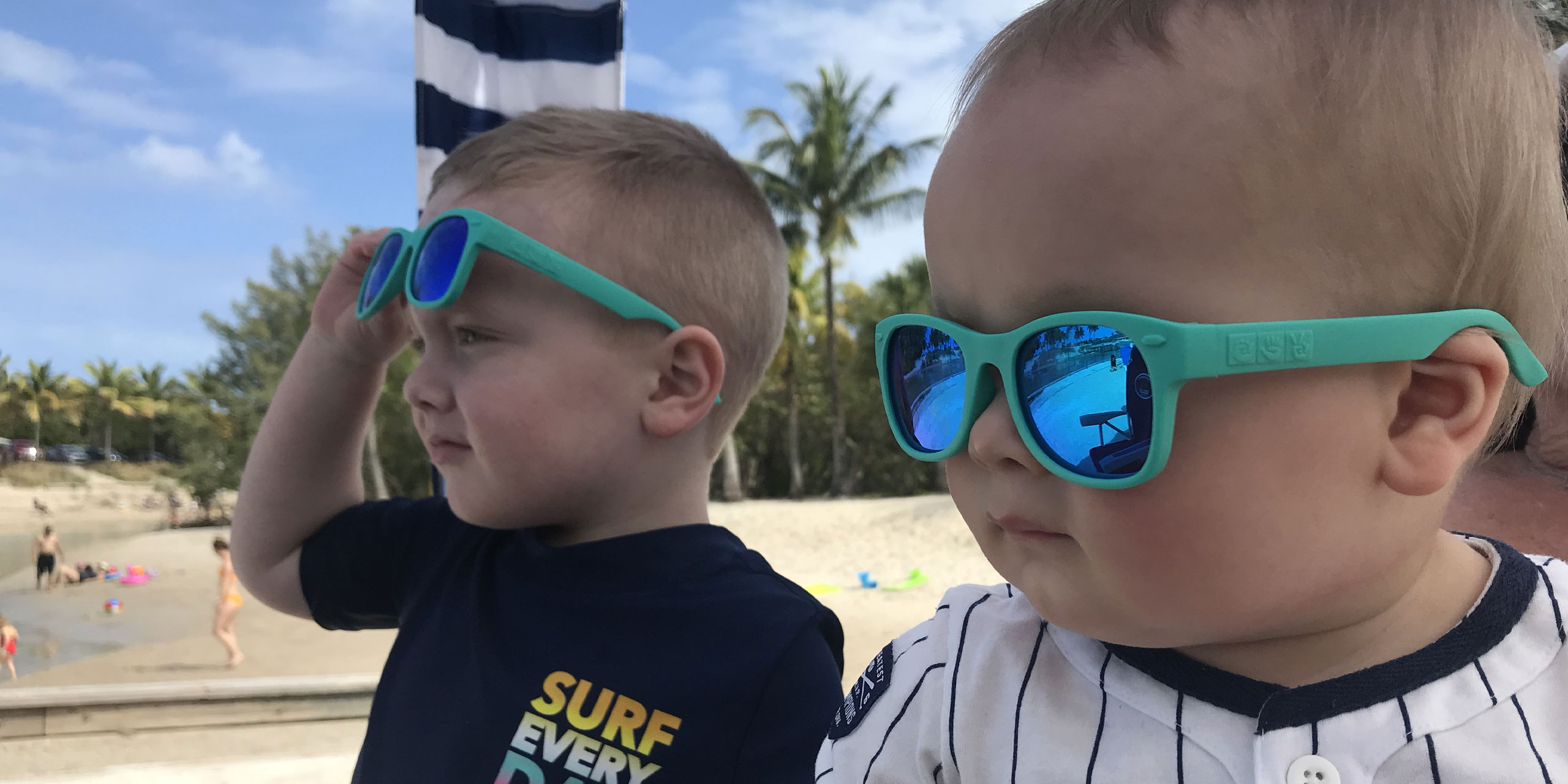 Roshambo Toddler Shades age 2-4years 100% UVA/UVB Protection Completely unbreakable sunglasses available in many colours