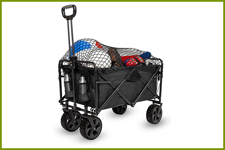 MacSports XL Heavy Duty Collapsible Outdoor Folding Wagon
