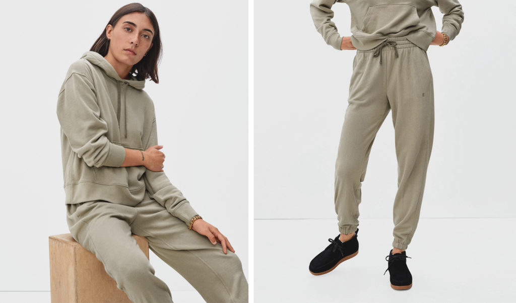 Everlane The Lightweight French Terry Hoodie and Jogger