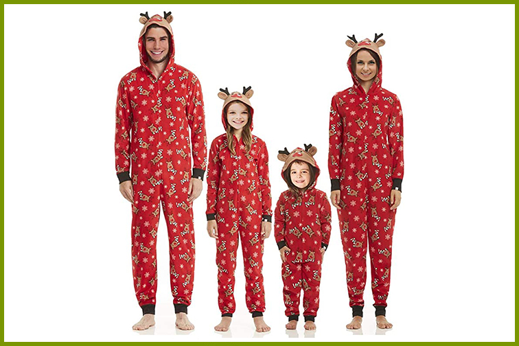 Matching Christmas Reindeer Jumpsuit from Multitrust