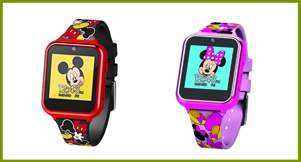 Mickey and Minnie Mouse Disney smartwatch
