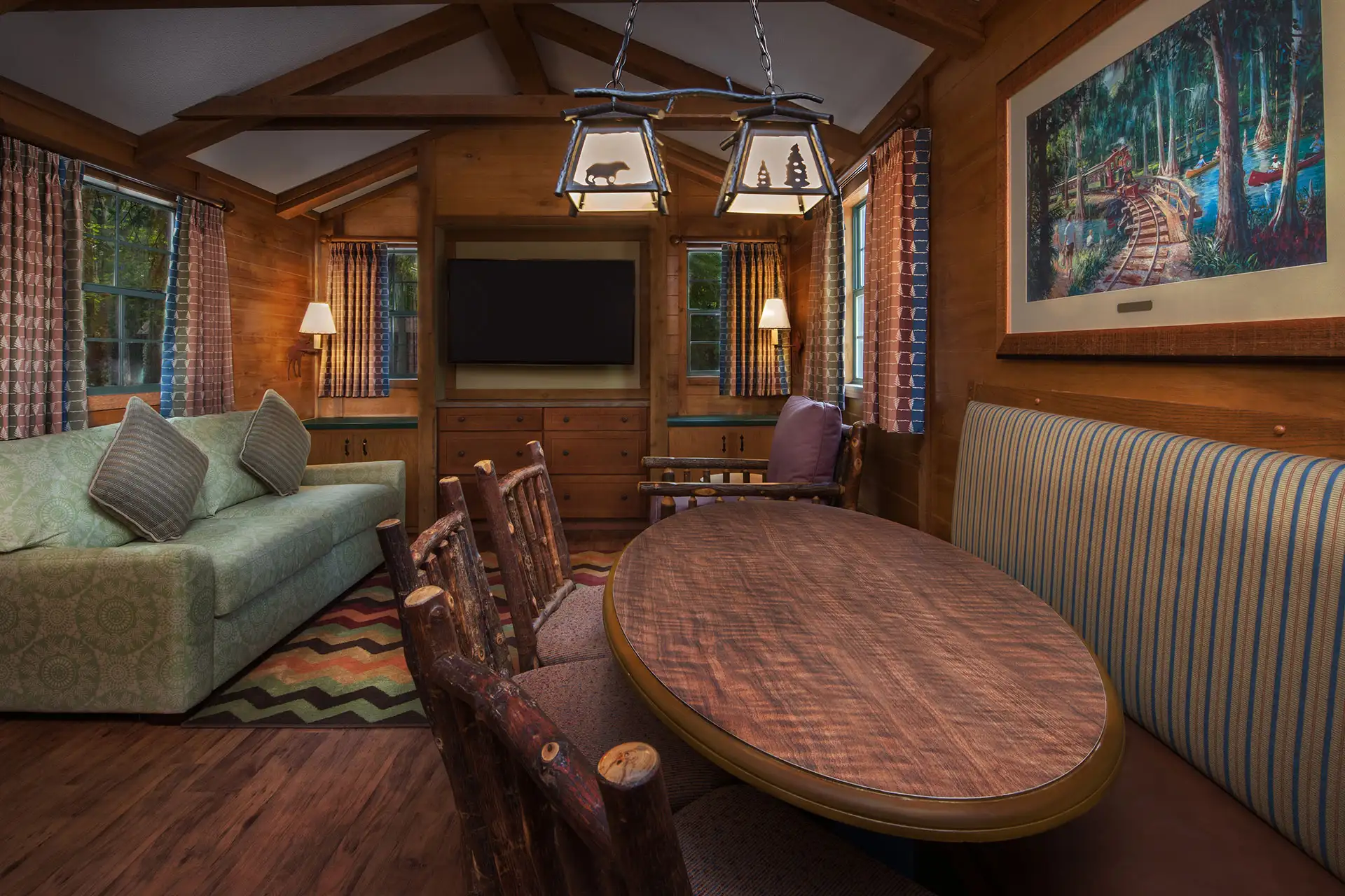 The Cabins at Disney's Fort Wilderness Resort; Courtesy of Disney