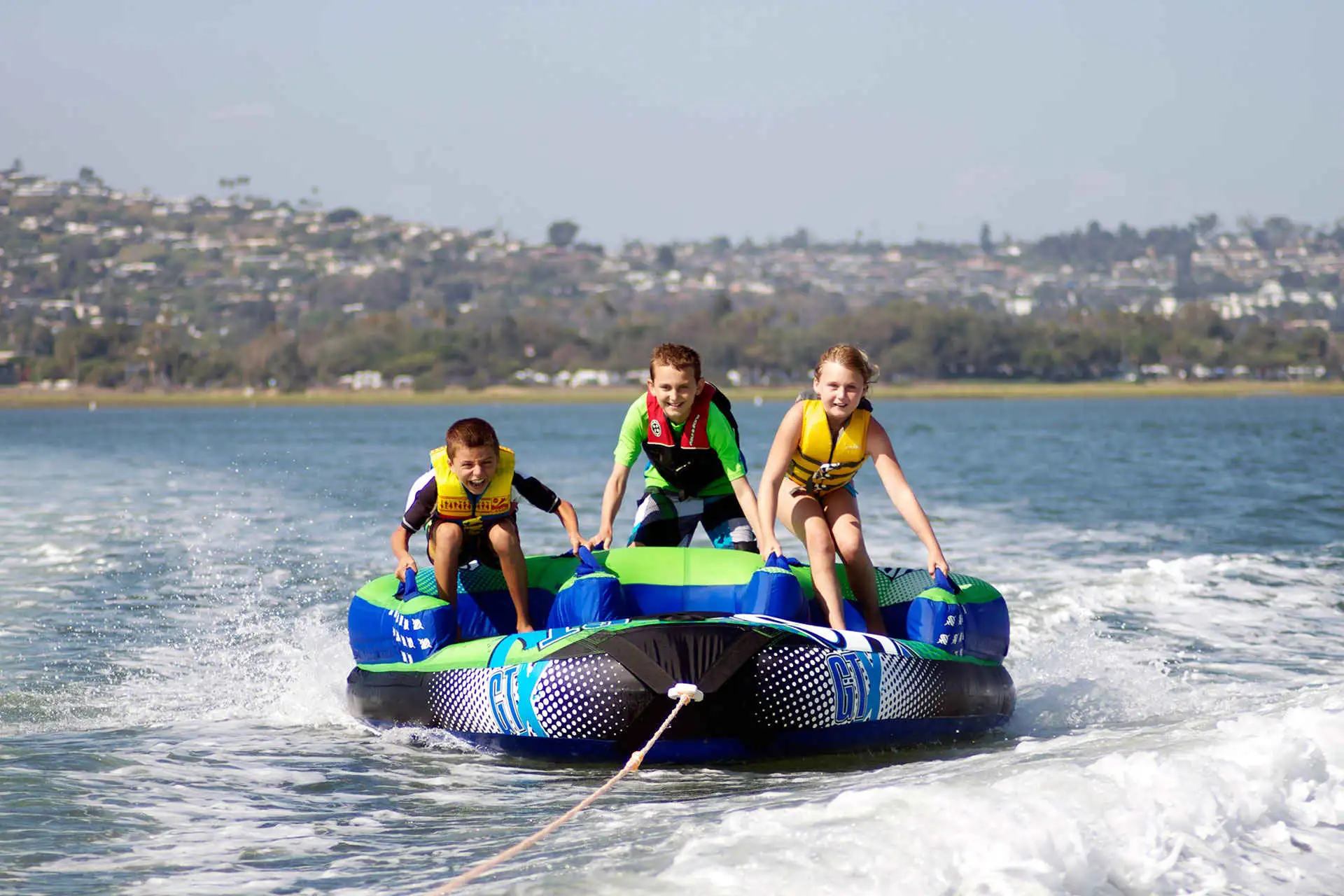 Kids Boating in San Diego, California; Courtesy of Joanne DiBona/Visit San Diego.org