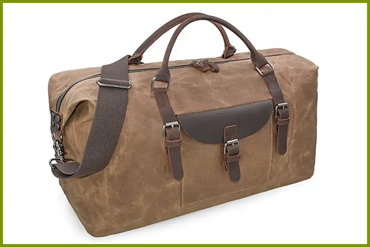 Newhey Weekender Bag in Brown