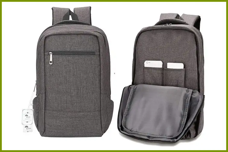 Winblo Travel Laptop Backpack in Gray