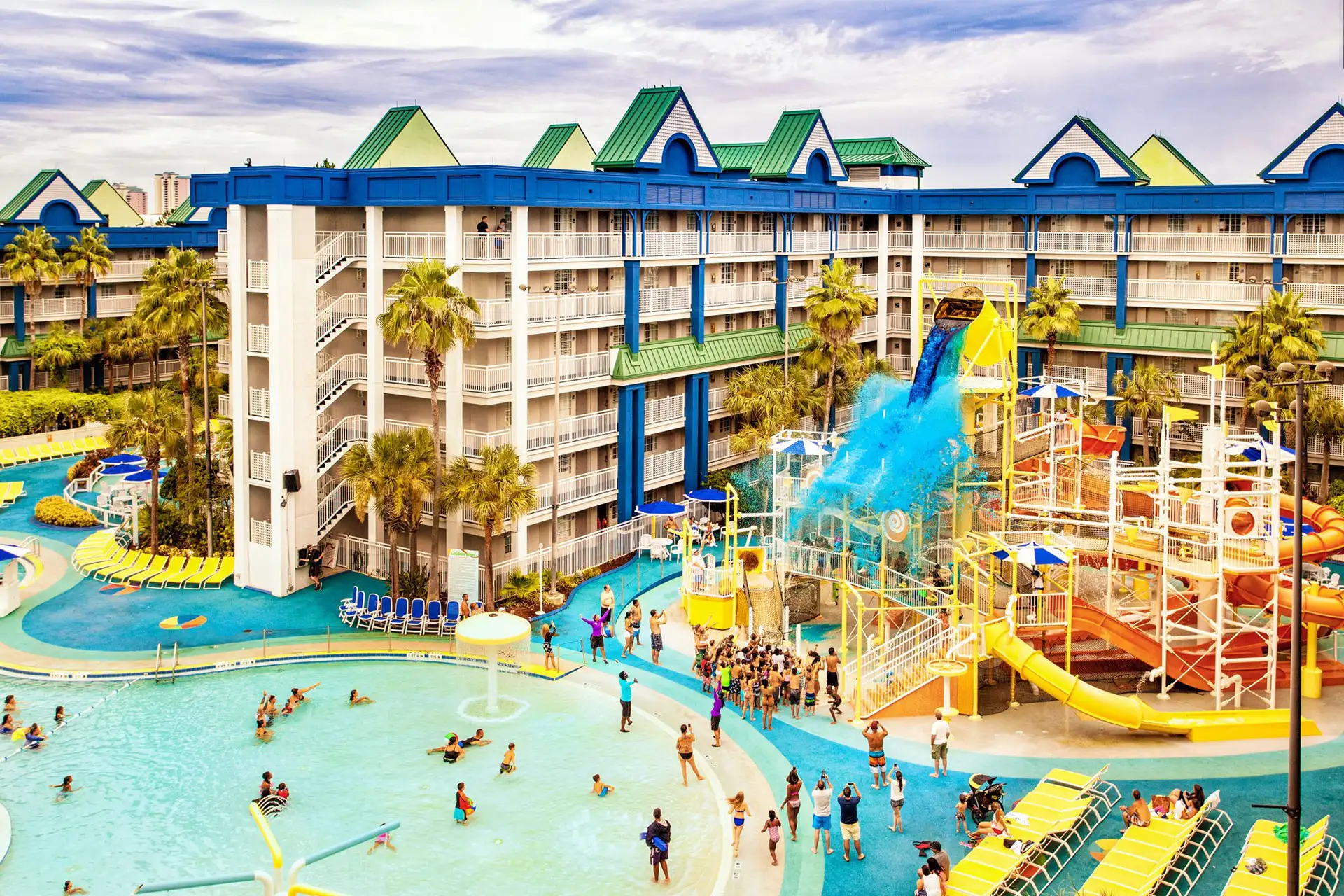 Aerial View of Holiday Inn Resort Orlando Suites – Waterpark