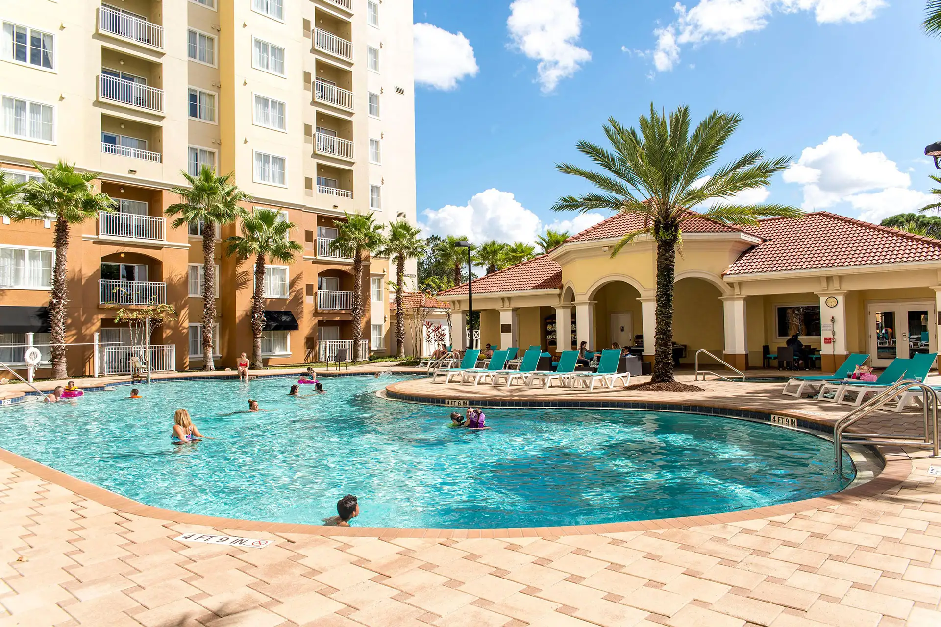 Pool at The Point Hotel & Suites in Orlando