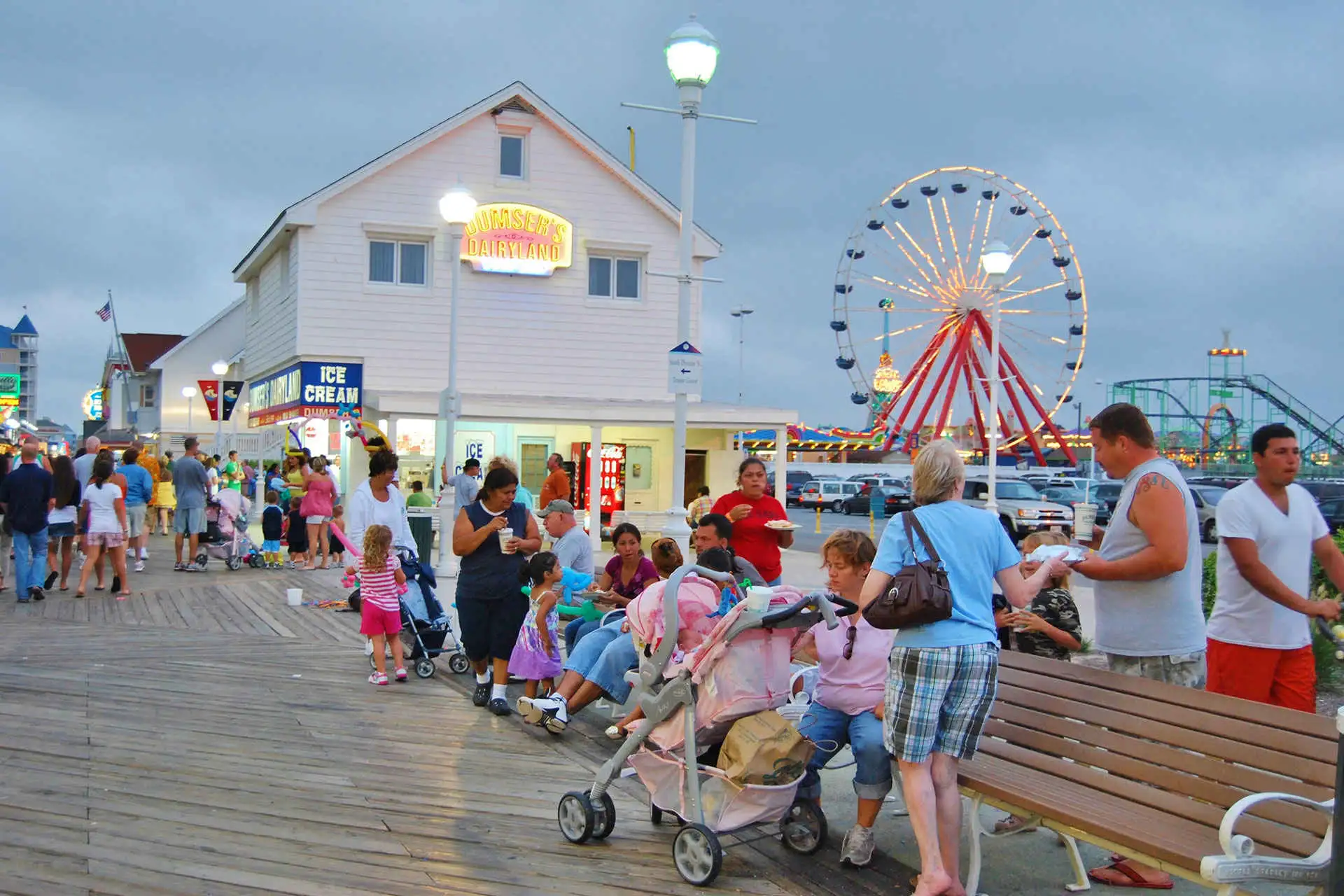Ocean City, Maryland Boardwalk; Courtesy of Lissandra Melo/Shutterstock.com