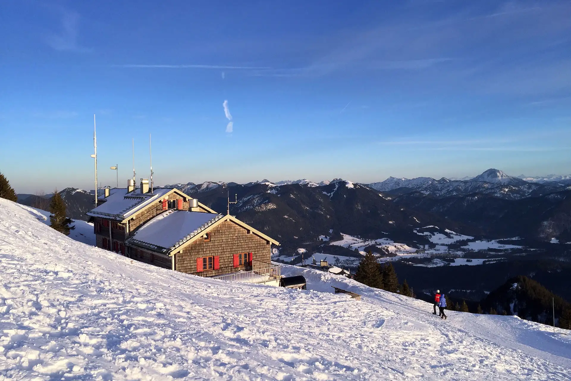 Ski House Rental in Winter
