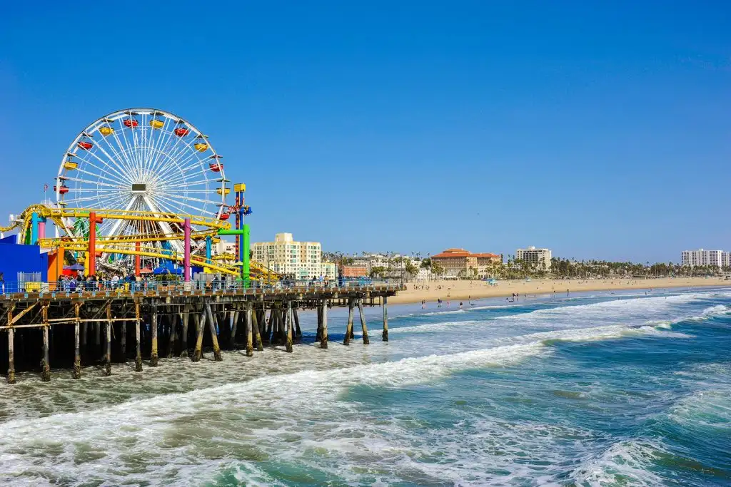 Santa Monica Pier, California; Courtesy Shutterstock