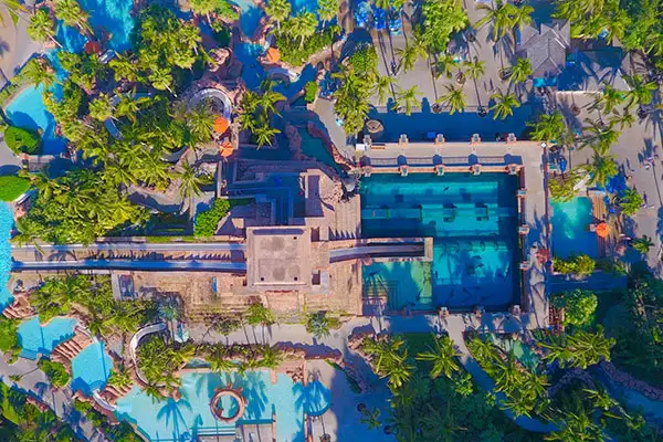 Aerial Photo of Reef Atlantis