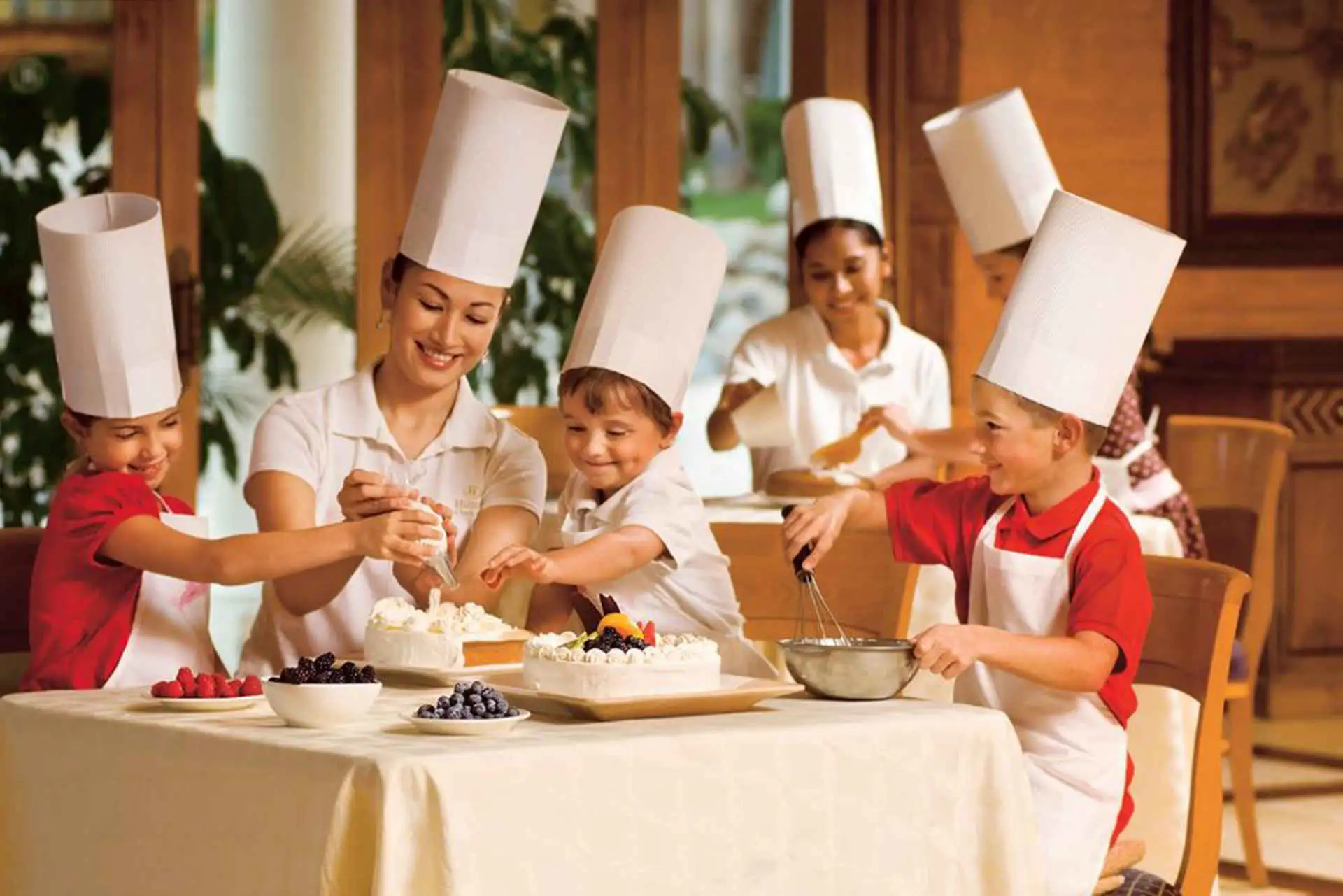 Hilton Los Cabos Beach and Golf Resort, kids cooking class