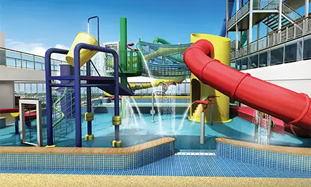 Kids' Aqua Park on Norwegian Escape