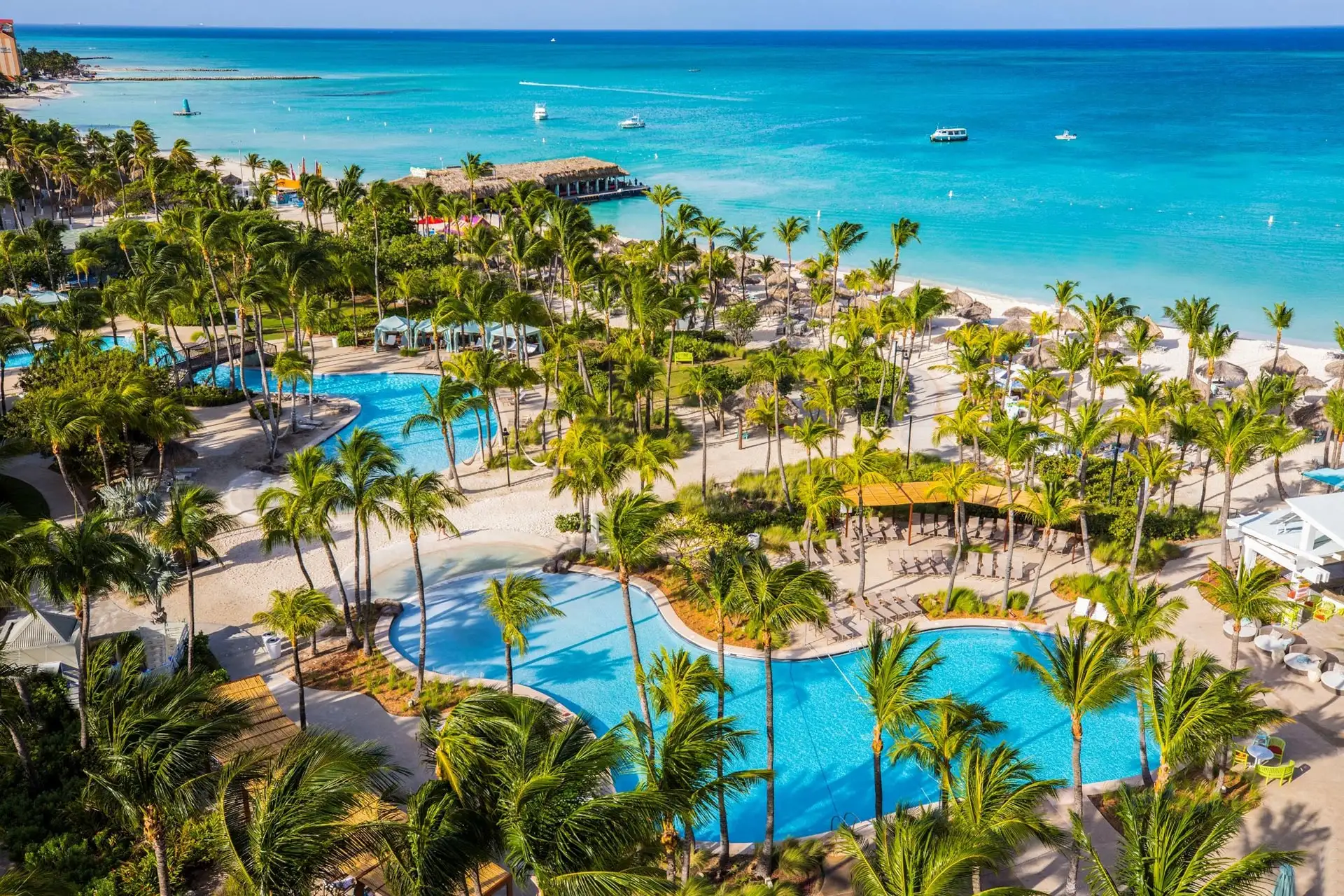 Hilton Inn Resort Aruba.