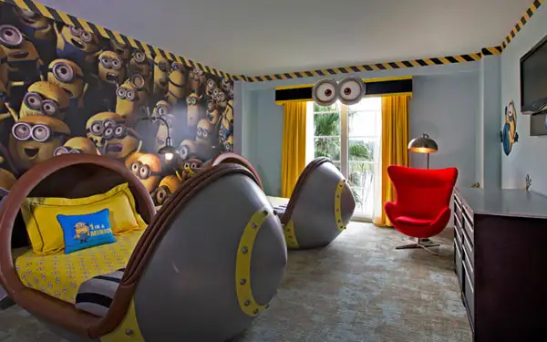Despicable Me Kids Suites at Loews Portofino Bay Hotel; Courtesy of Loews Portofino Bay Hotel