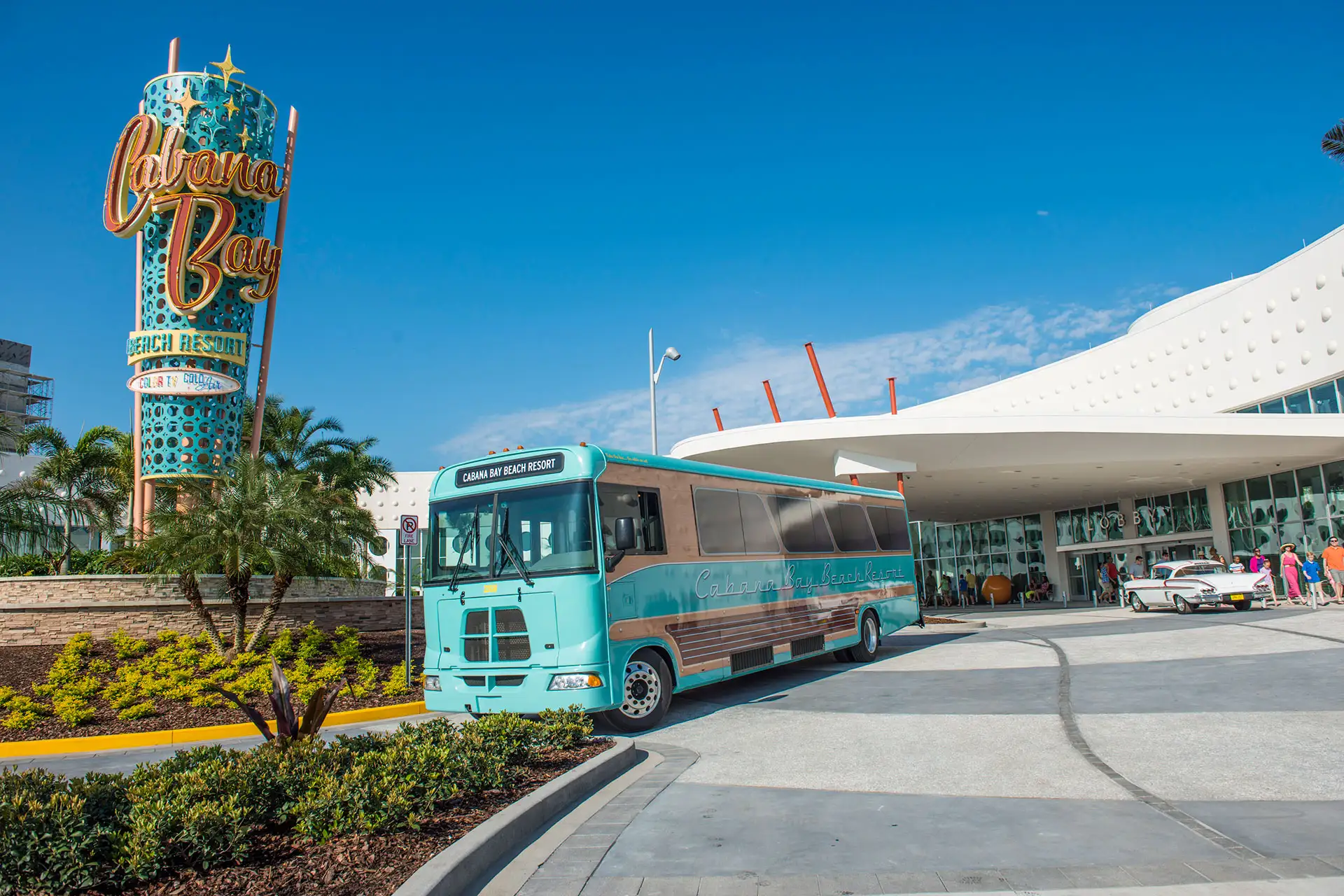 Shuttle Service at Universal's Cabana Bay Beach Resort