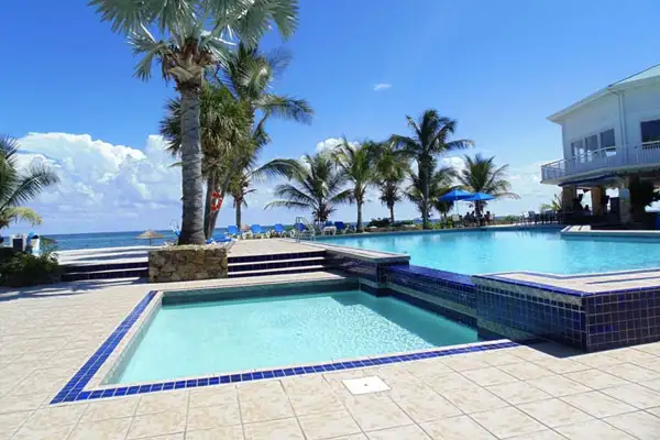 The pool at Divi Carina Bay Beach Resort & Casino in St. Croix.