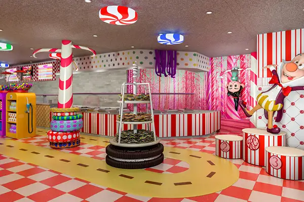 Vanellope's Sweets & Treats Aboard Disney Dream