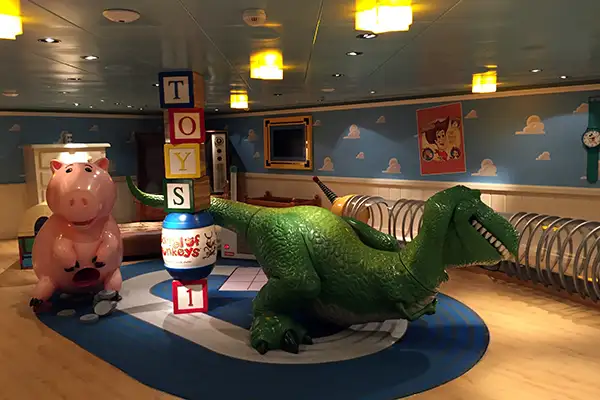 Andy's Room Kids' Area Aboard Disney Dream