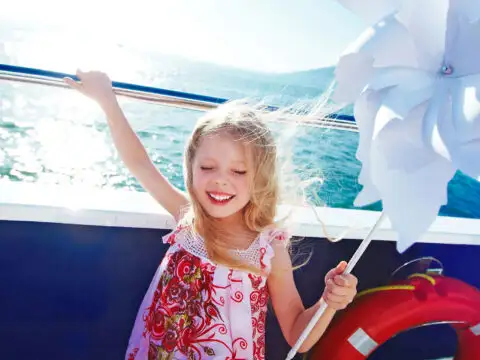Little Girl on Cruise