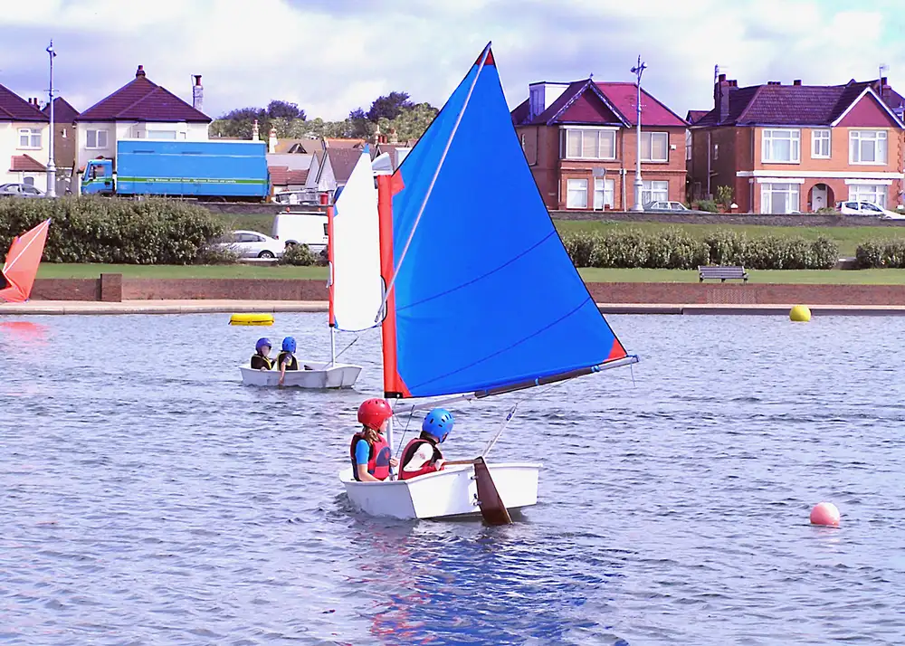 Sailing school for children.