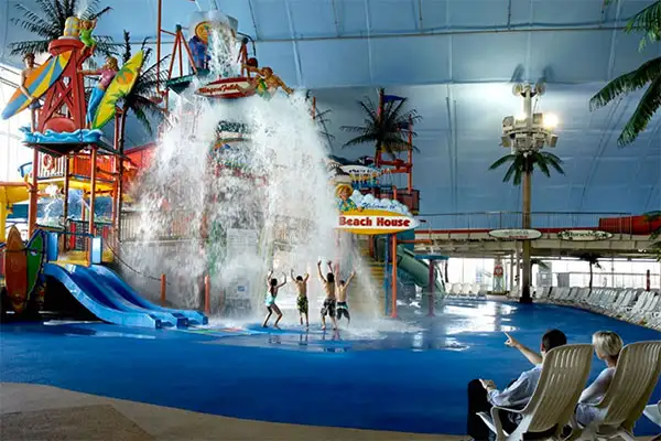 Fallsview Indoor Water Park in Niagara Falls, Ontario.
