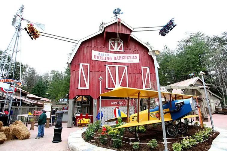 Barnstormer at Dollywood in Pigeon Forge, Tennessee 