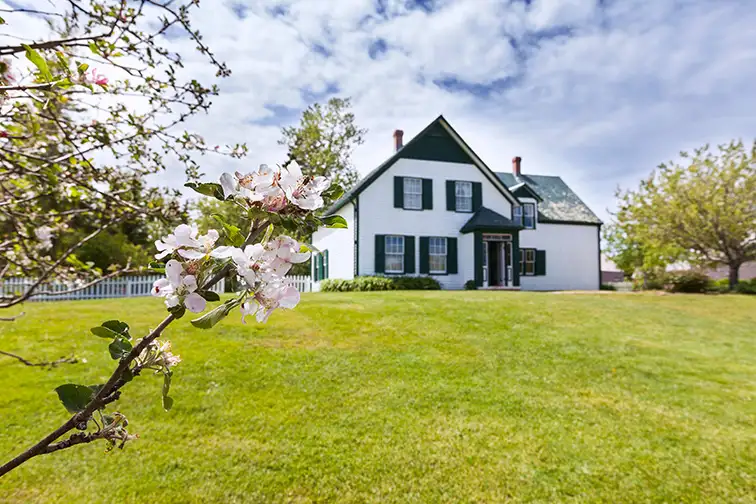 Prince Edward Island, Canada Anne of Green Gables House; Courtesy COSPV/Shutterstock