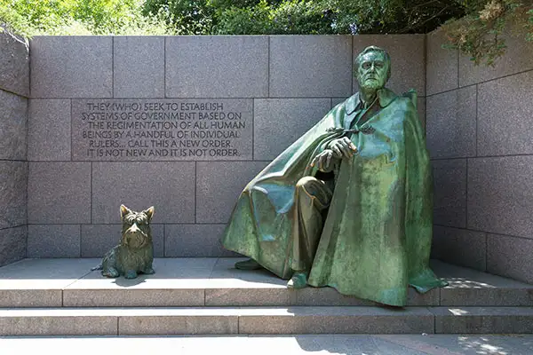 Franklin Delano Roosevelt Memorial in Washington, D.C.